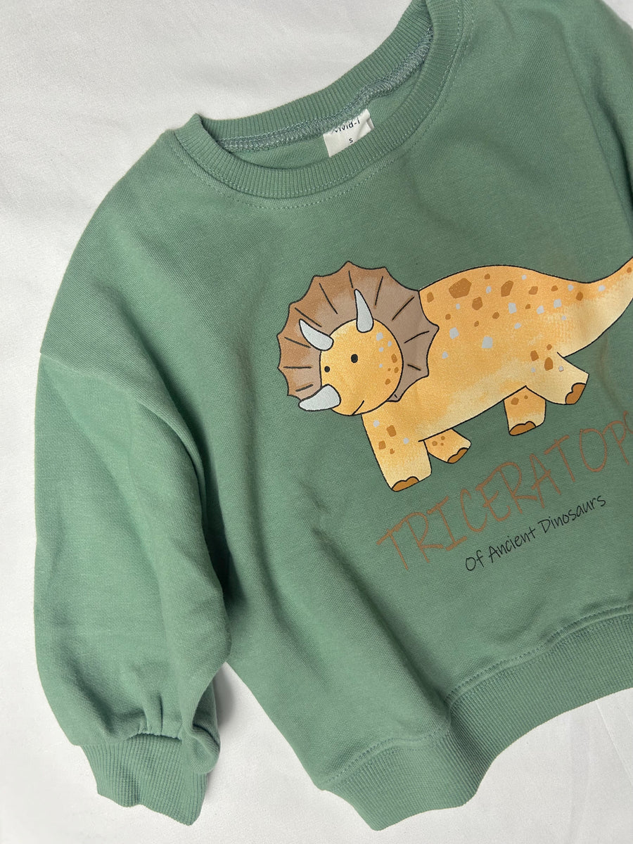 Triceratops Crewneck