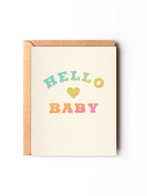 Hello Baby Card