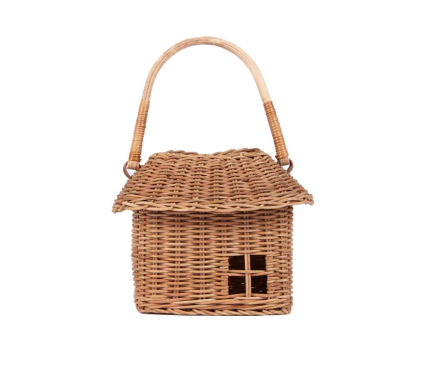 Rattan Hutch Small Basket