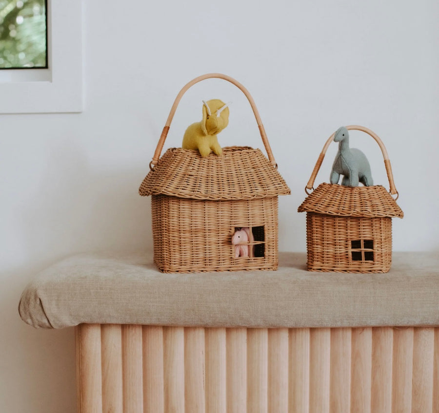 Rattan Hutch Small Basket