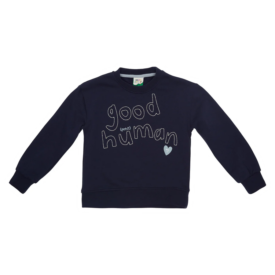 Good Human Sweatshirt with Adult