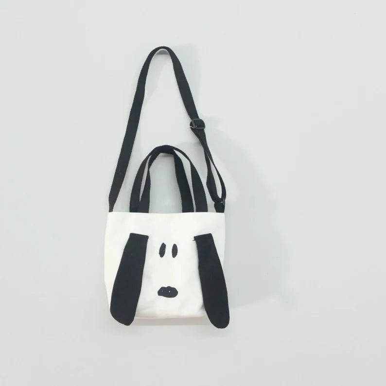 Puppy Face Crossbody Bag