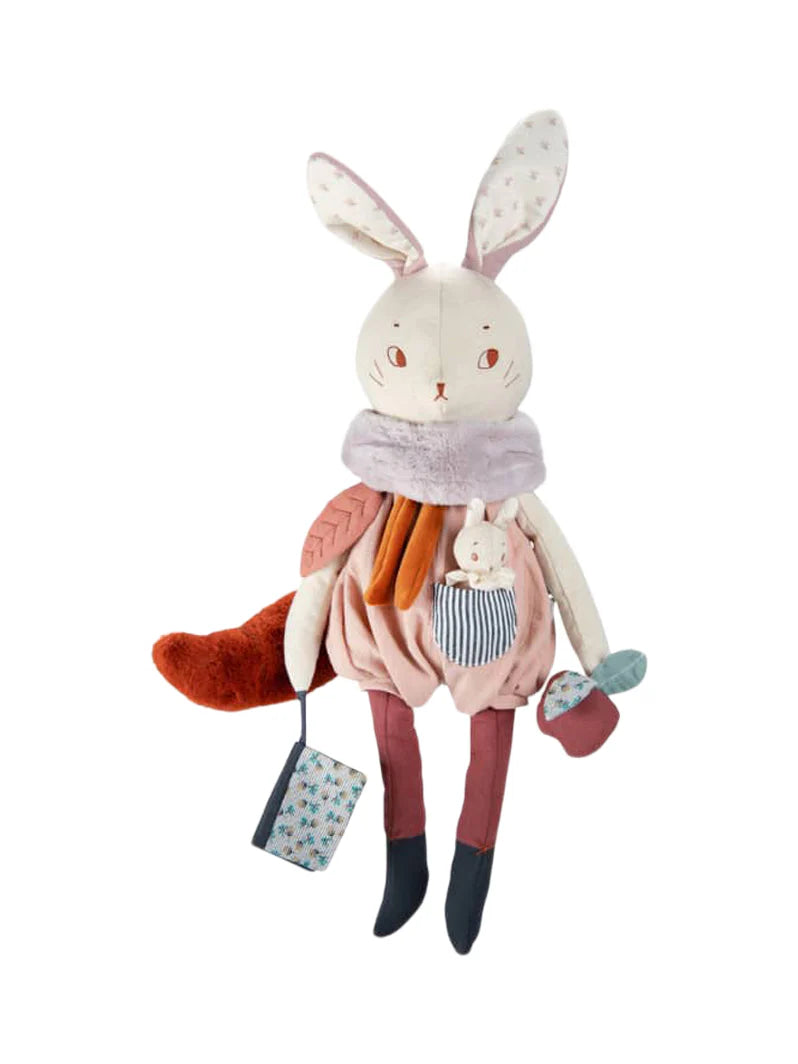 Lune the Rabbit - Stuffed Activity Toy