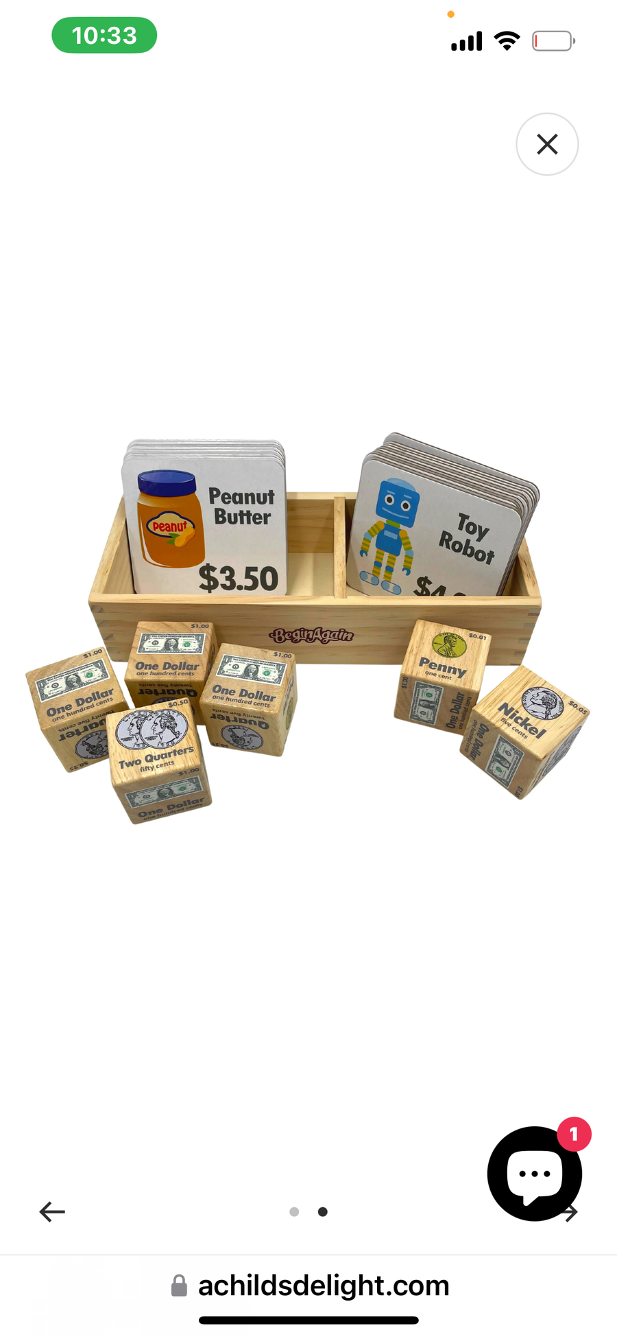 Money Blocks by Begin Again Toys