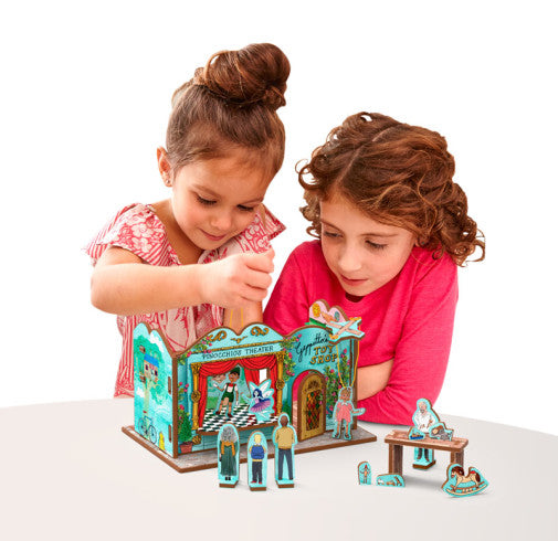 Pinocchio's Puppet Theater Book & Playset (Mini Set)