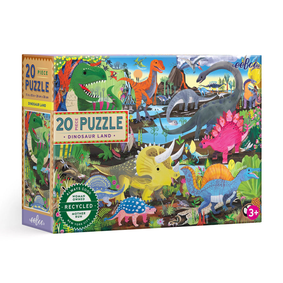 Dinosaur Land 20 Piece Puzzle