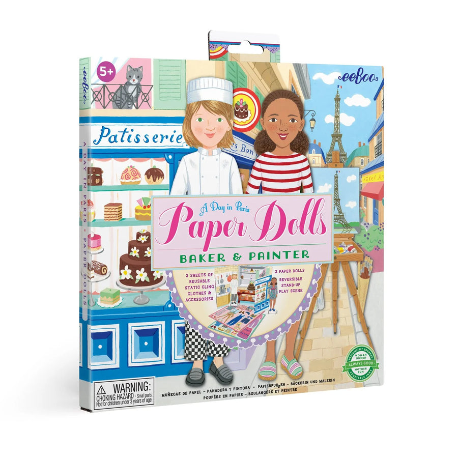 Baker & Painter Paper Dolls