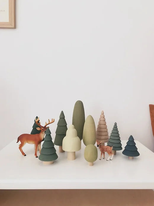 SABO concept Wooden Forest Set - Green