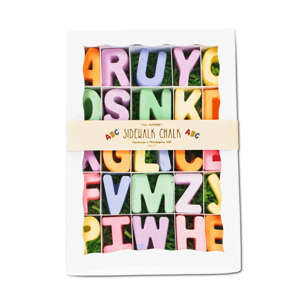 ABC's Sidewalk Chalk Set – Wild Little Heart
