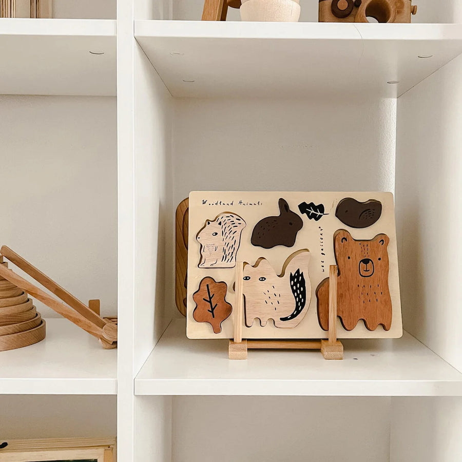 Wooden Tray Puzzle | Woodland Animals