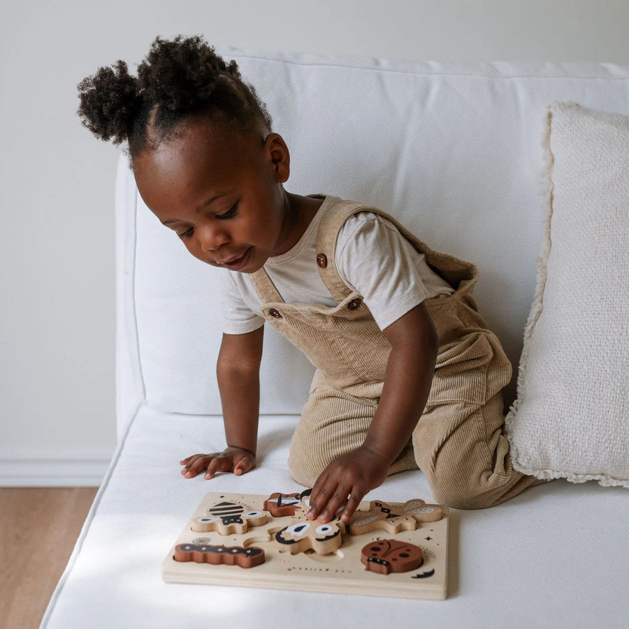 Wooden Tray Puzzle | Bugs