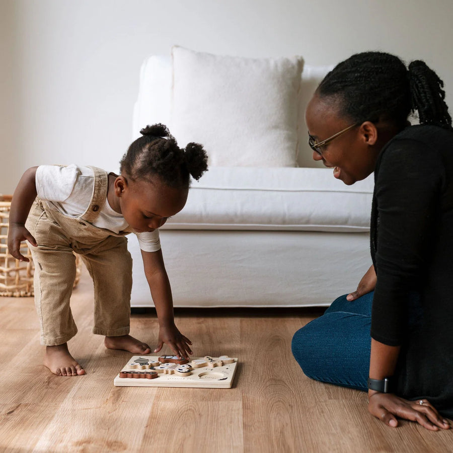 Wooden Tray Puzzle | Bugs