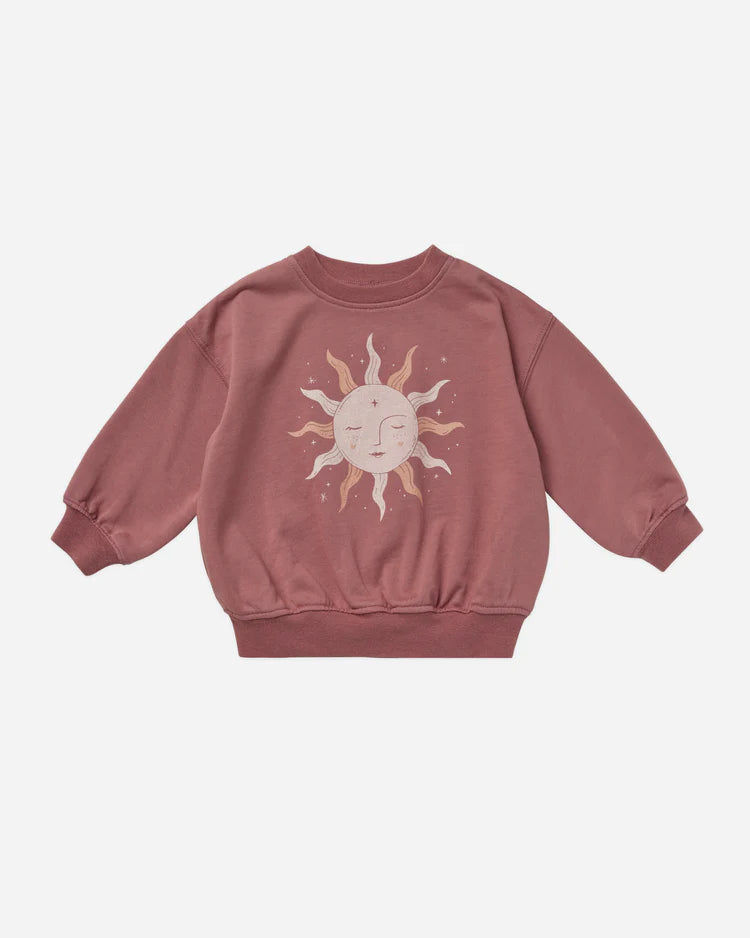 Relaxed Sweatshirt + Pant Set | Sun