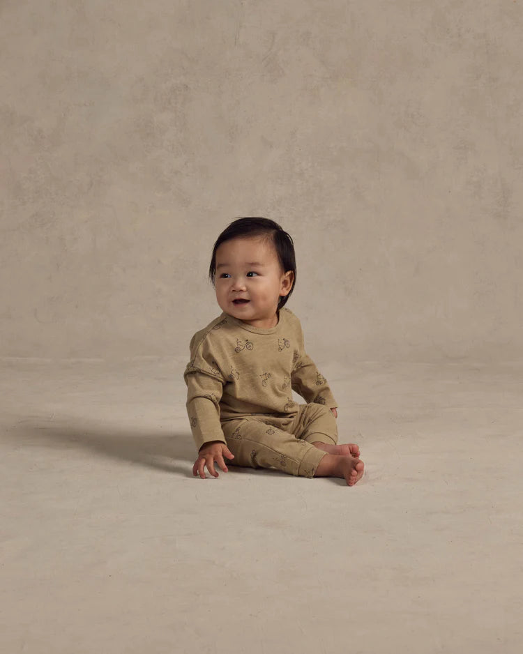 Long Sleeve Tee + Pant Set | Bikes