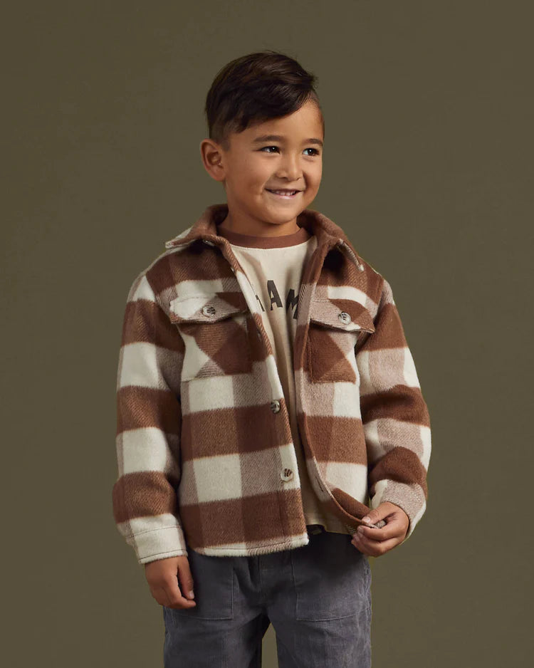 Plaid Shacket | Cedar Check