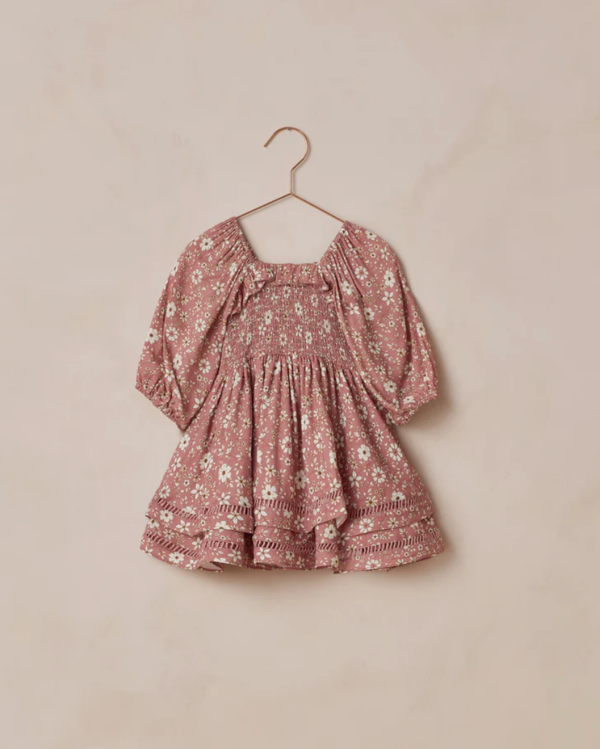Elodie Dress | Rose Bloom