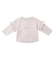 Long sleeve lilac top 