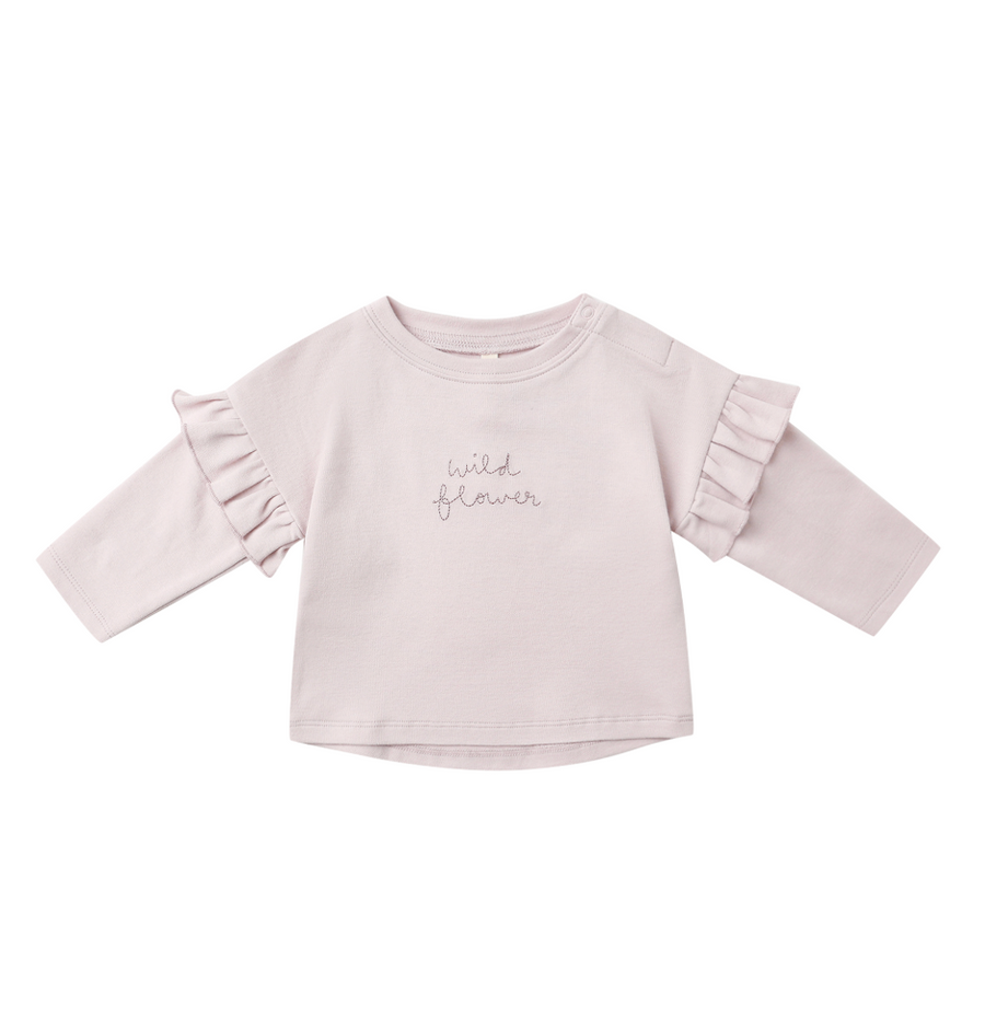 Long sleeve lilac top 