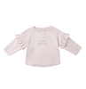 Long sleeve lilac top 