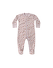 floral baby footsie 