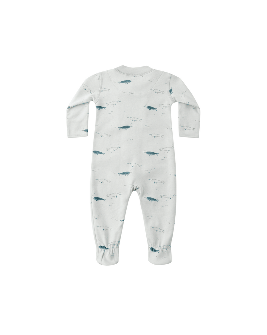 Lip Long Sleeve Sleeper Footie | Narwhals