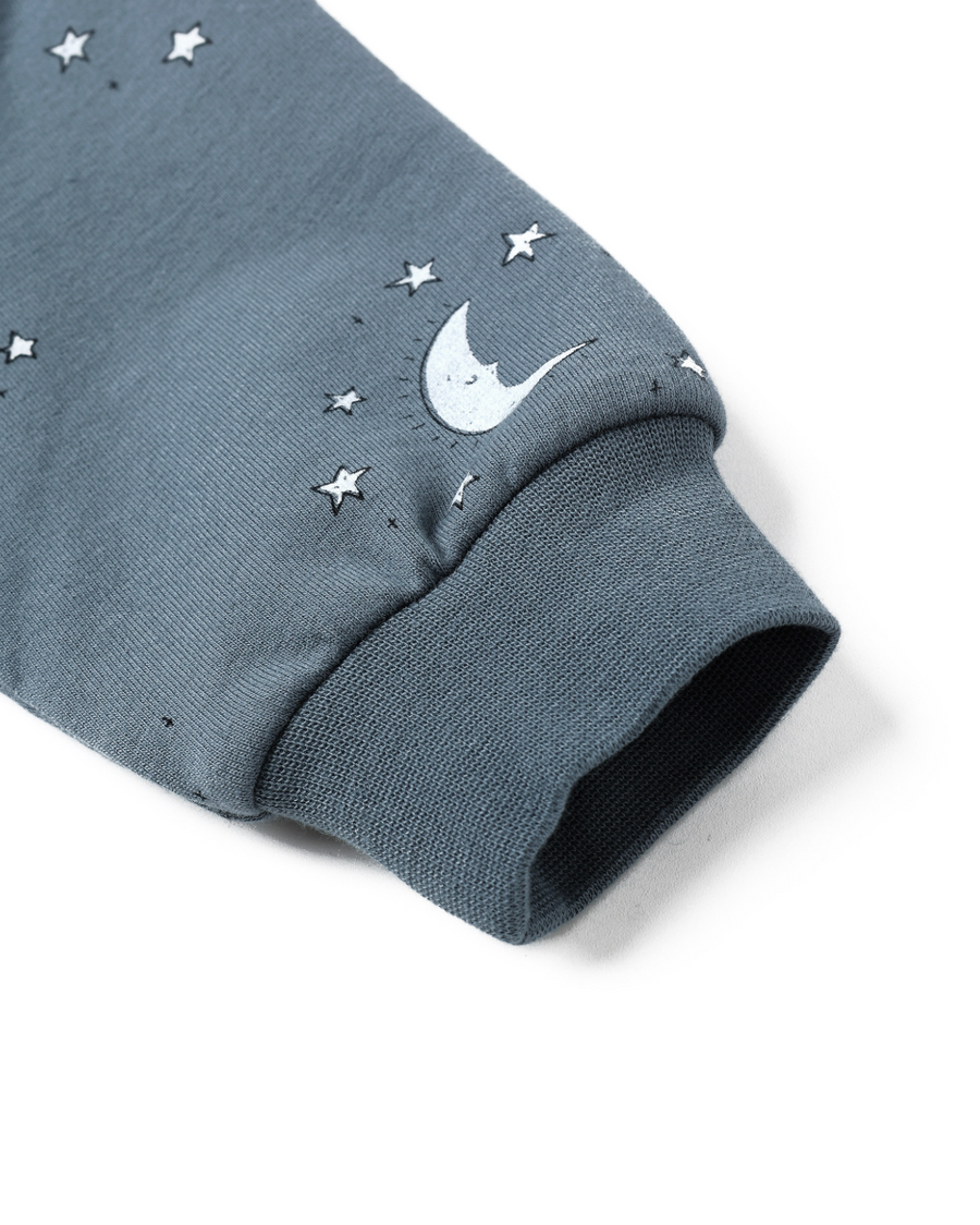 Relaxed Fleece Sweatshirt | Silver Moons