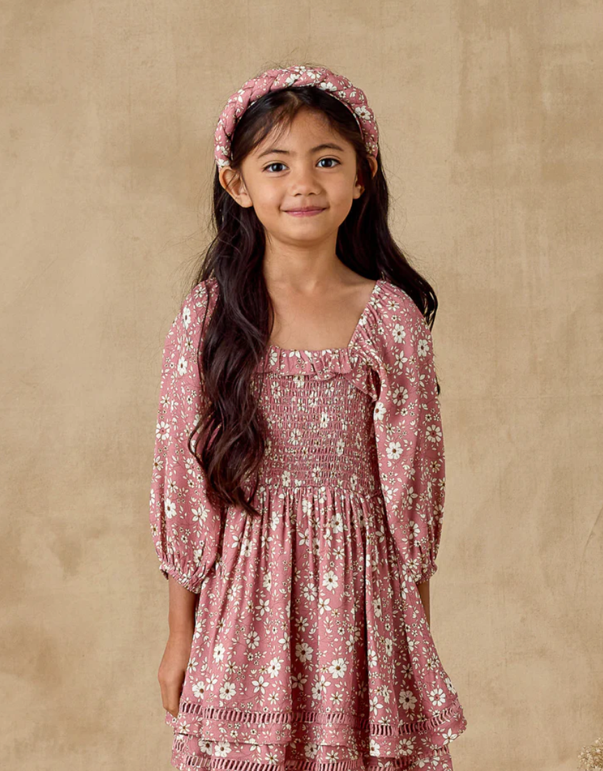 Elodie Dress | Rose Bloom