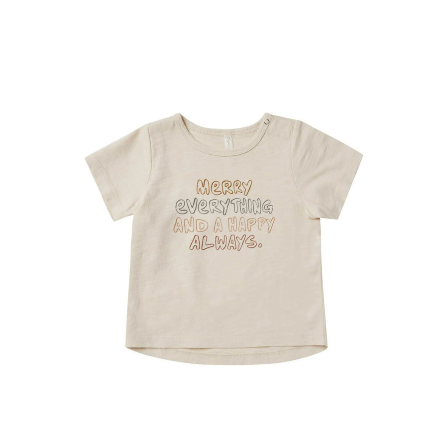 Natural Merry Basic Tee