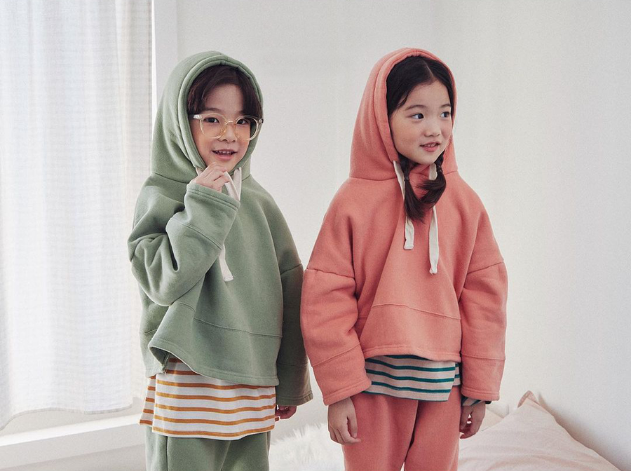 Norah Crop Fleece Hoodie Set
