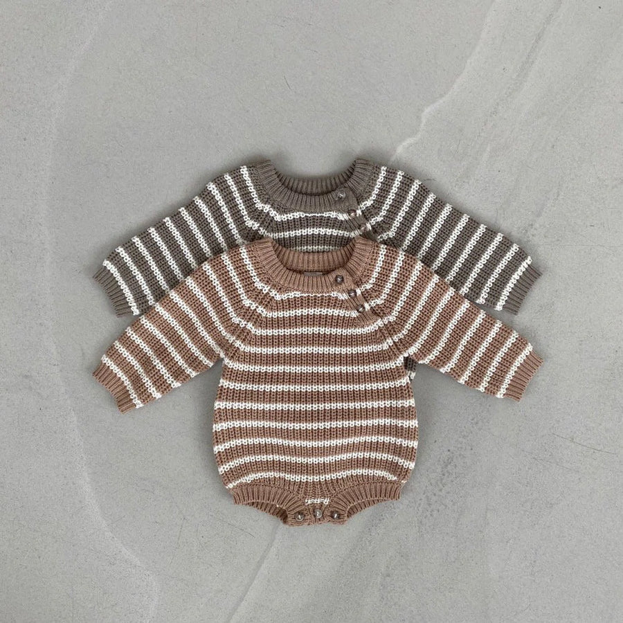 Stripes Knit Bodysuit