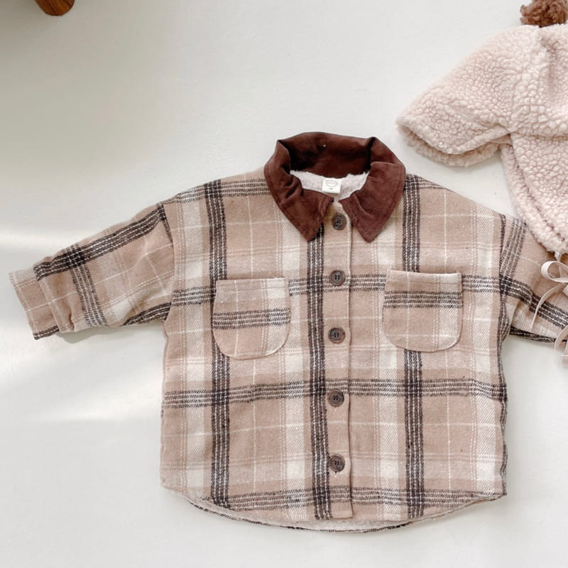 Finn Checkered Fleece Shacket