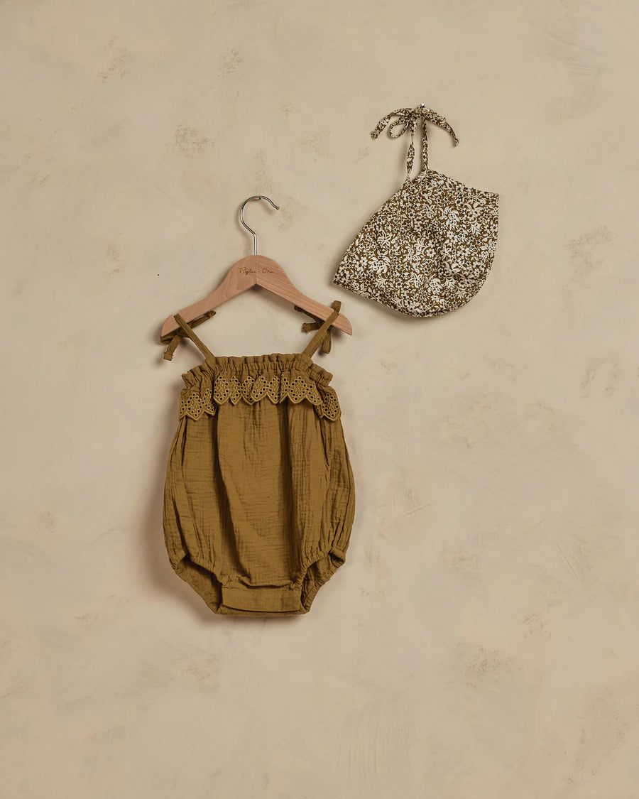 Ruffle Romper | Ochre
