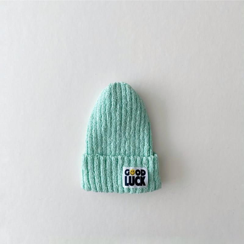 Summer Linen Patch Beanie