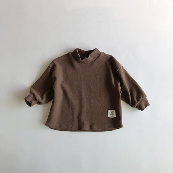 Mock Turtleneck Baby Tee