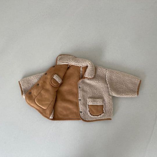 Rielly Suede Reversible Jacket with Muffler