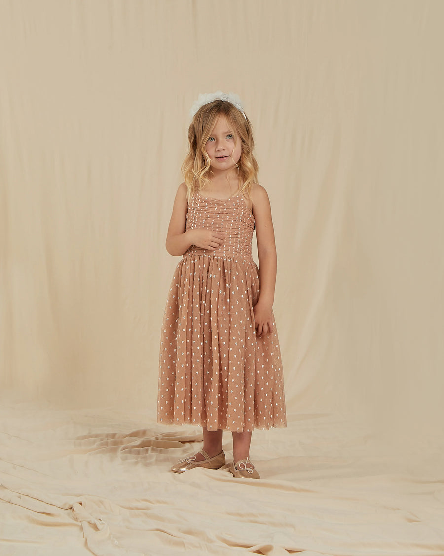Witley Dress | Apricot