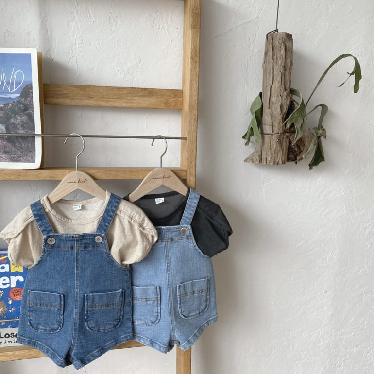 Denim Overalls