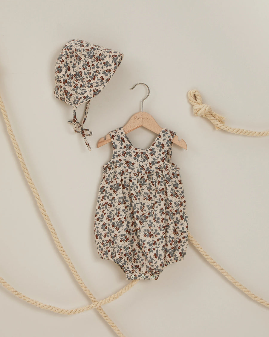 June Romper | Vintage Floral