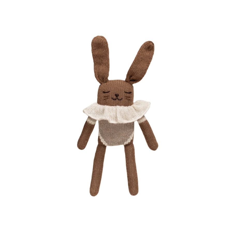 Bunny Soft Toy in Oat Bodysuit