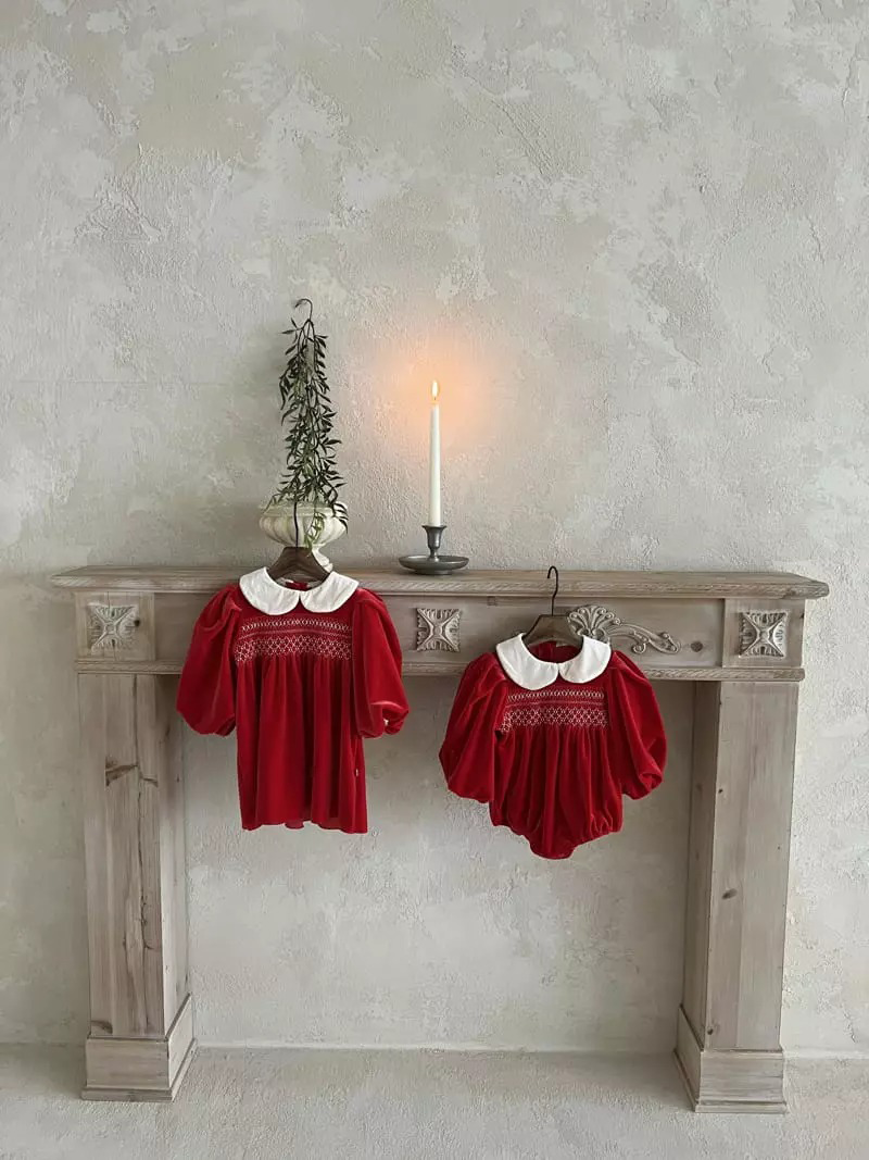 Santa One-piece Dress