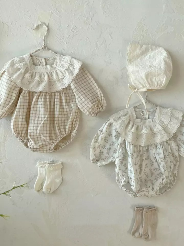 Square Lace Bodysuit