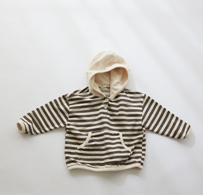 Rose Stripes Hoodie