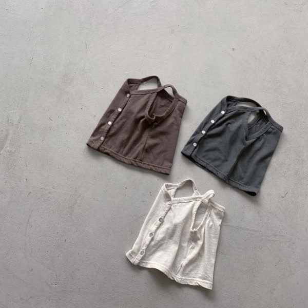 String Sleeveless Tee