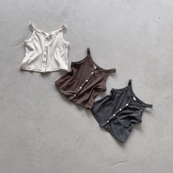 String Sleeveless Tee