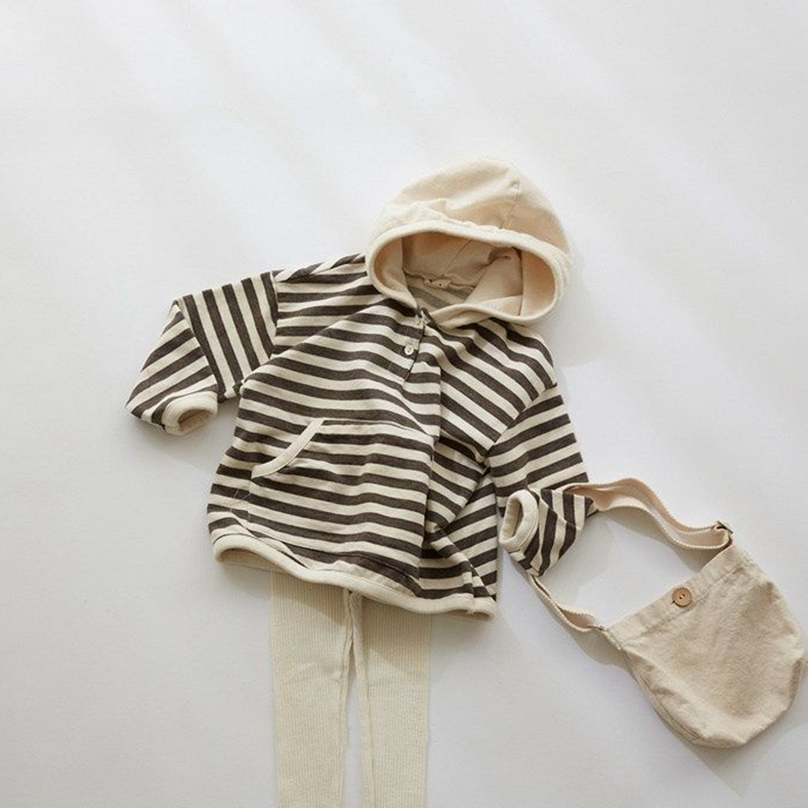 Rose Stripes Hoodie